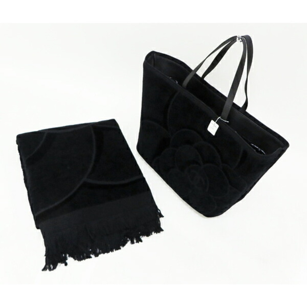 Chanel blanket bag black